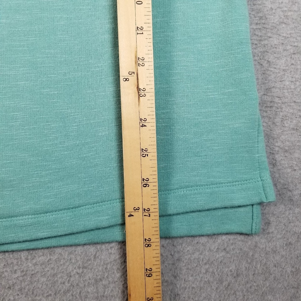 J.Jill Sweater Women's XS Extra Small Green Long Sleeve Stretch Knit V Neck Top - Picture 11 of 14